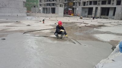 泡沫混凝土地下室顶板找坡 - 武汉圆融建筑工程有限